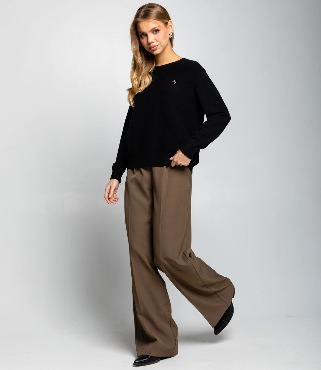 Джемпер #КТ20802, чёрный - Dommod фото 4