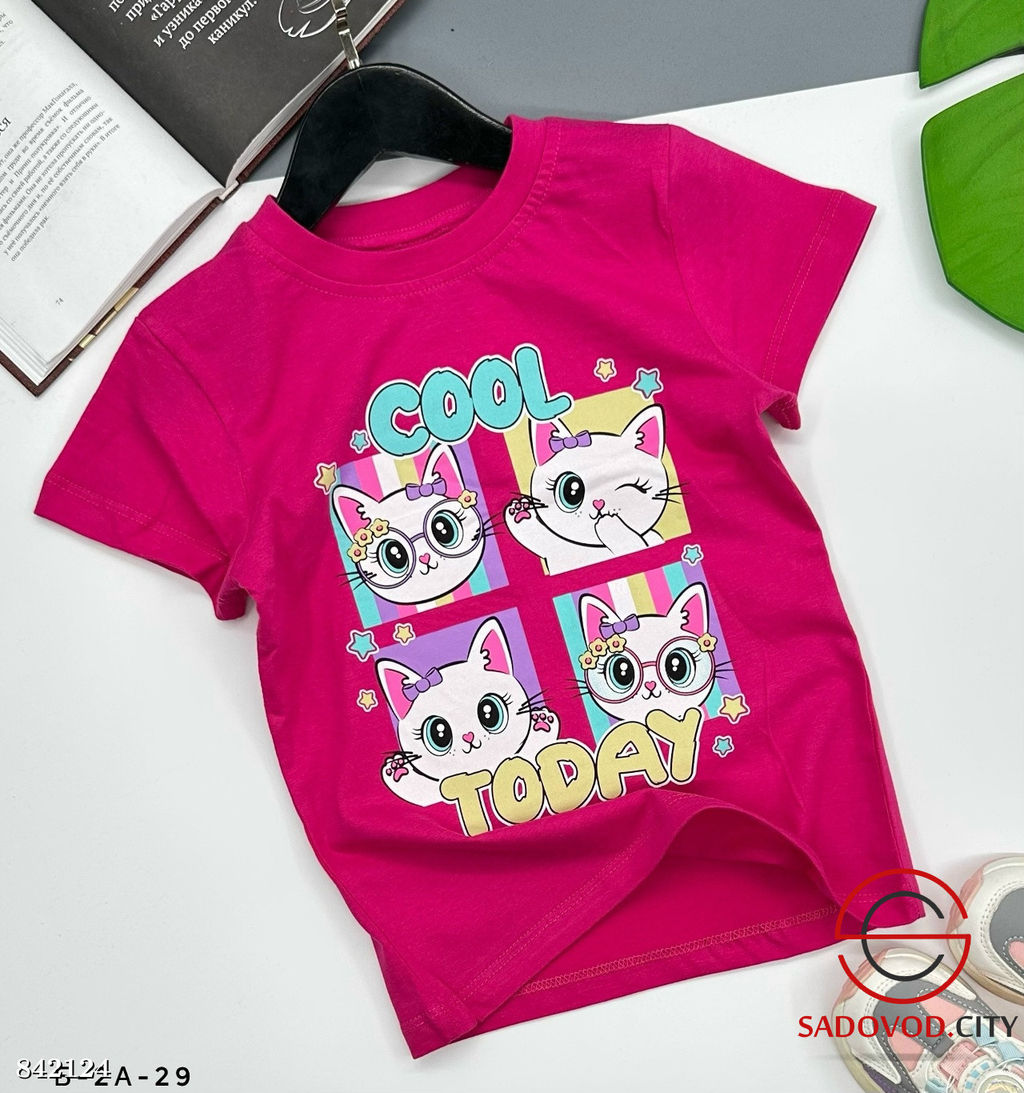 Футболка для девочки с принтом