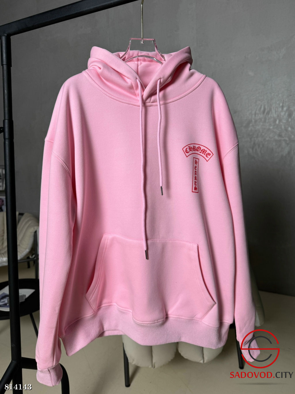 Худи женское однотонное