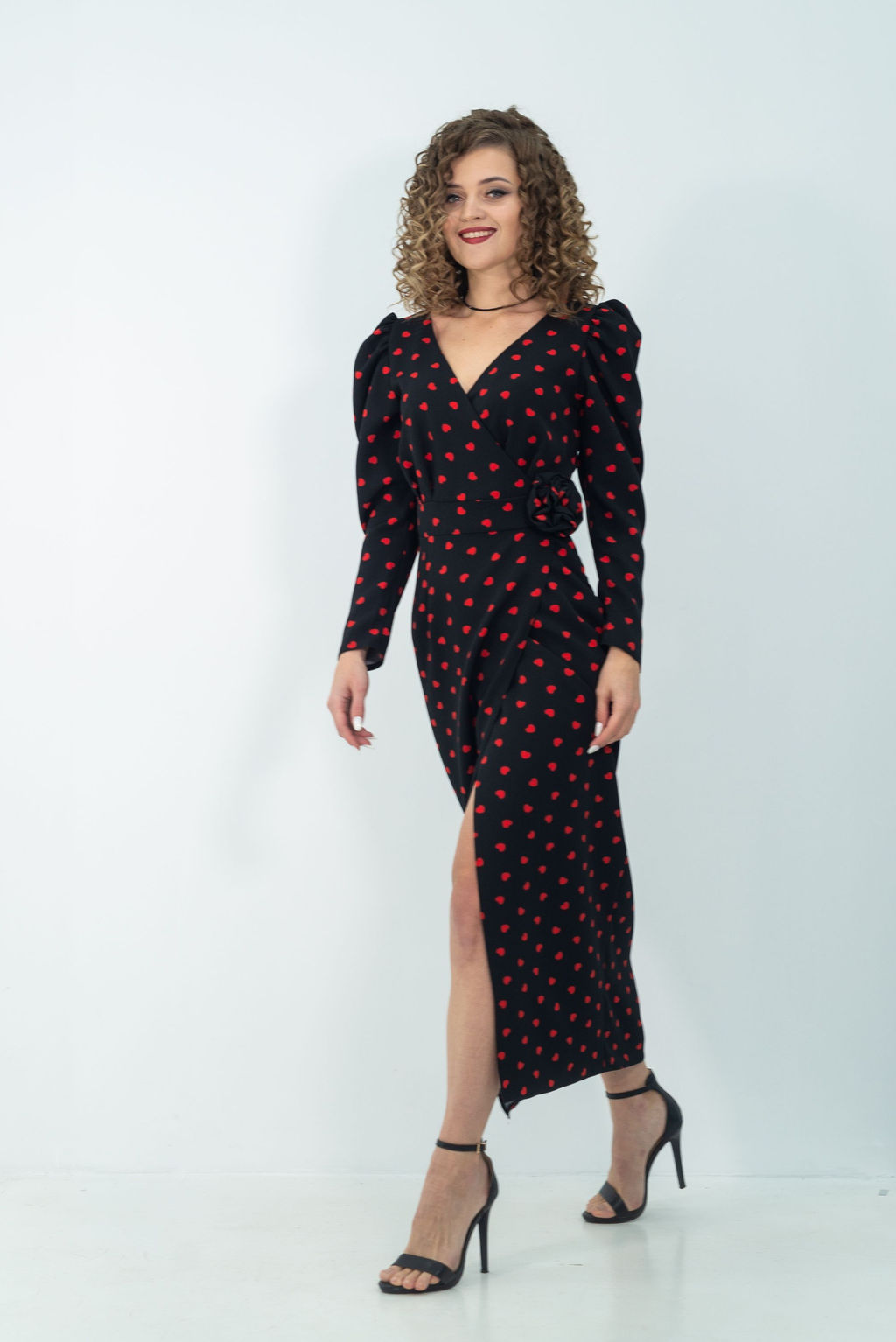 Платье Ханни (черный) - Nadi bordo фото 3