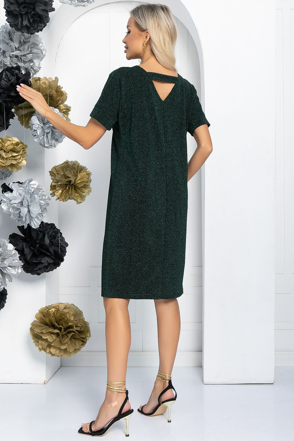 Платье Покоряя сердца (изумруд) П11557 - Lt collection фото 9