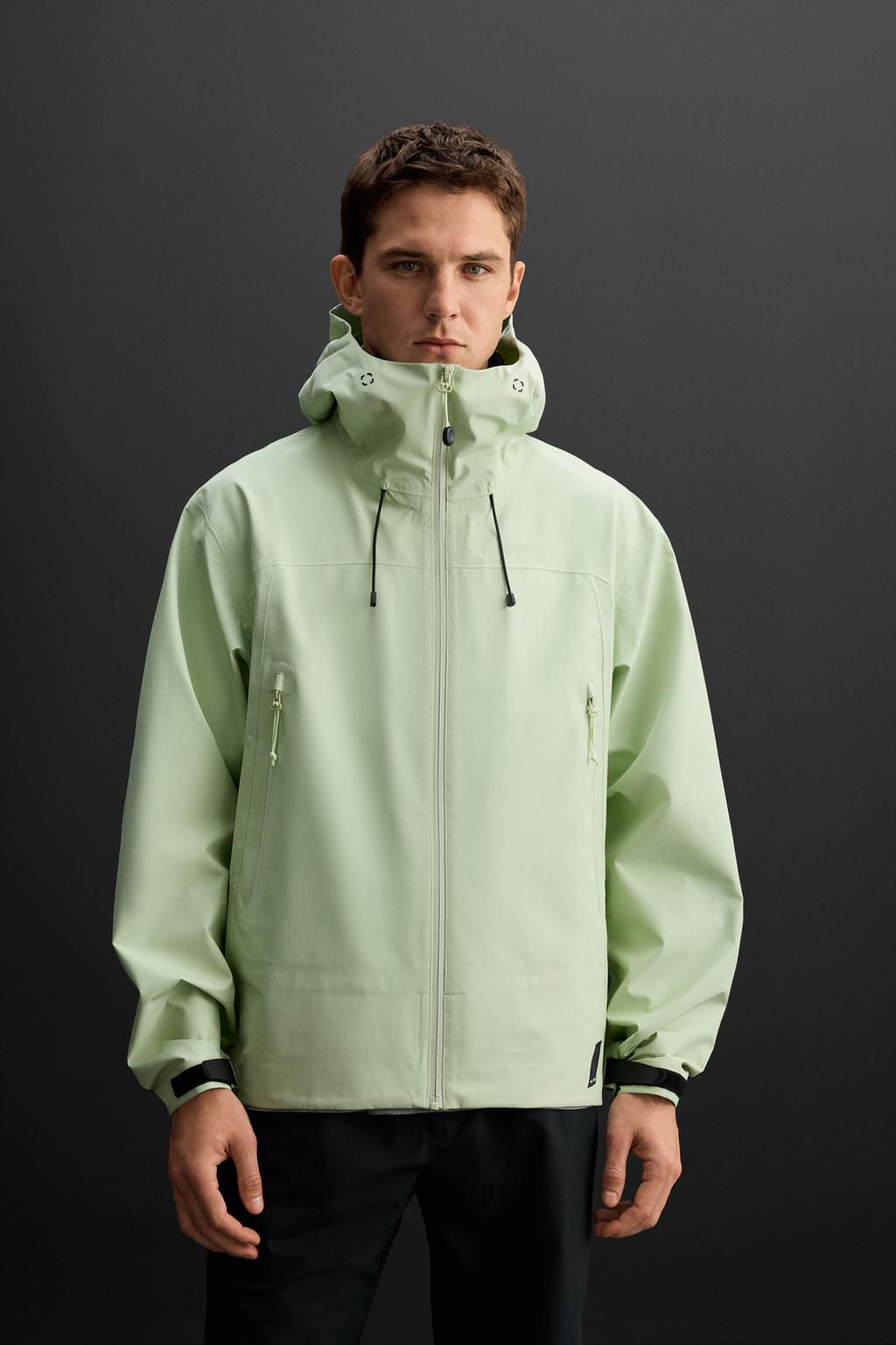 WATERPROOF TECHNICAL JACKET - Zara фото 23