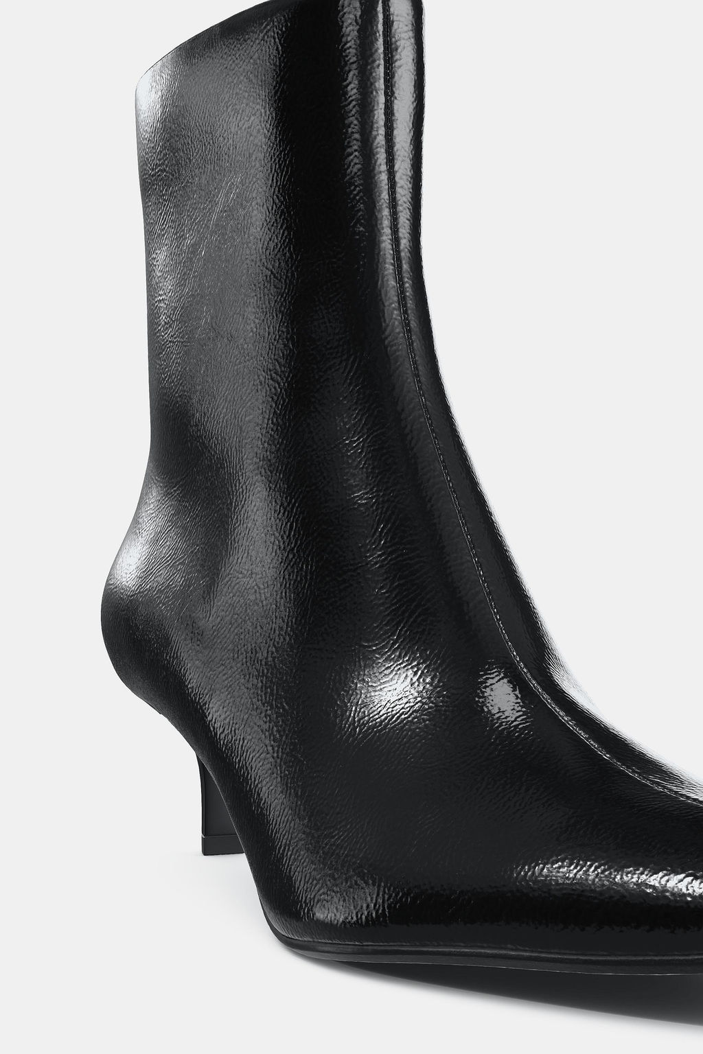 KITTEN HEEL ANKLE BOOTS - Zara фото 7