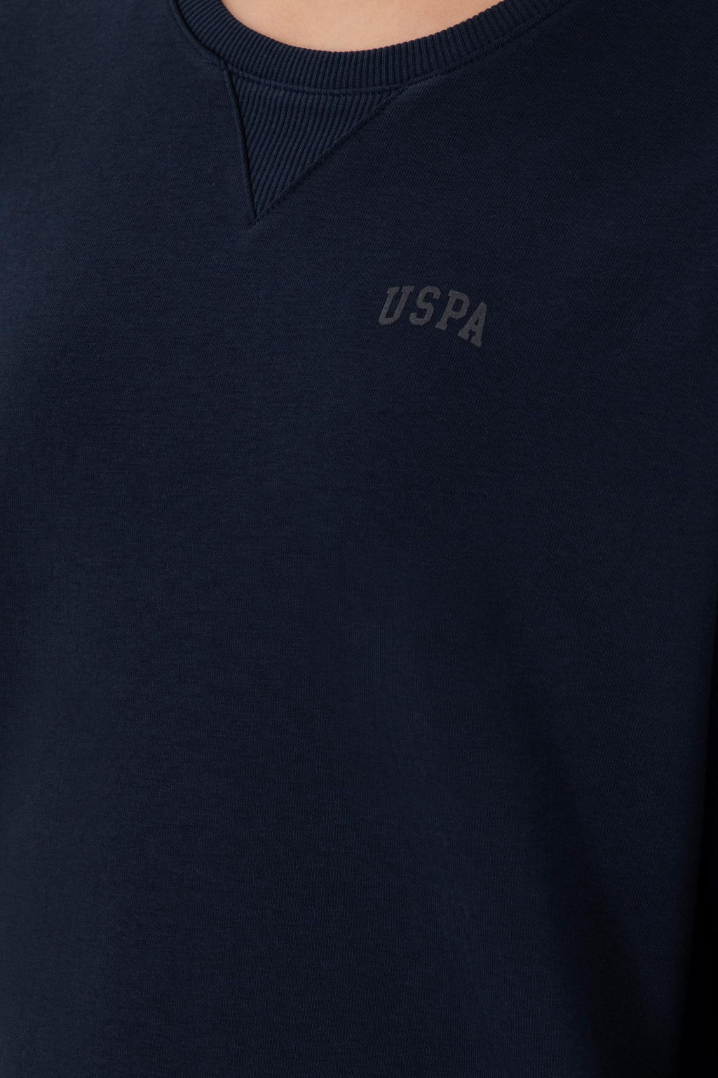 Женский темно-синий базовый свитшот Неожиданная скидка в корзине - U.s. polo assn фото 7
