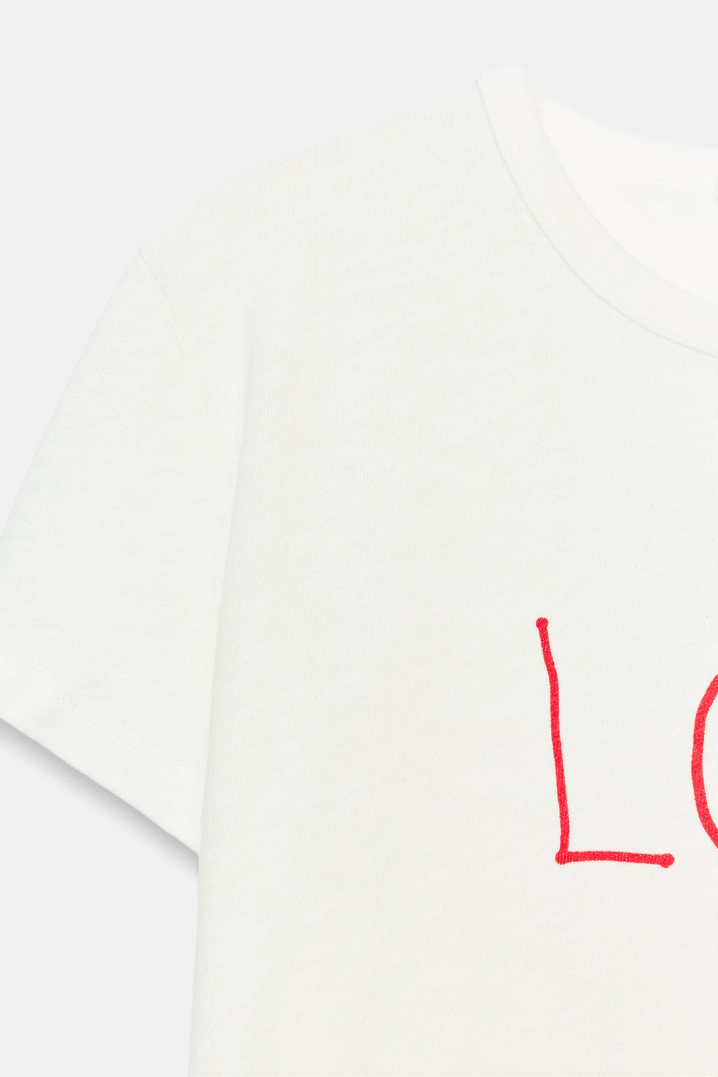 CAMISETA R?STICA TEXTO / blanco - Zara фото 7