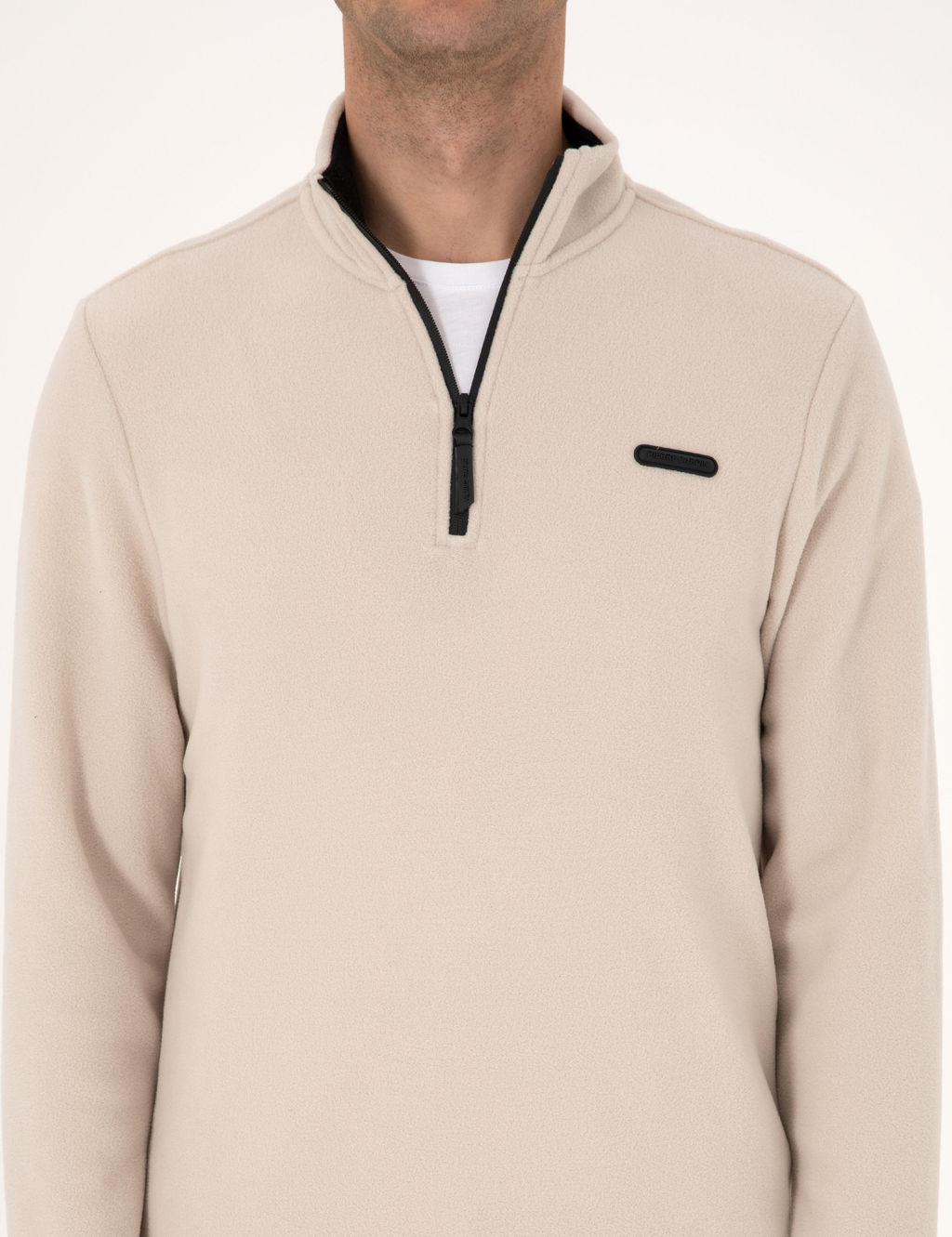 Ta_ Regular Fit Yar_m Fermuarl_ Polar Sweatshirt - Pierre cardin фото 6