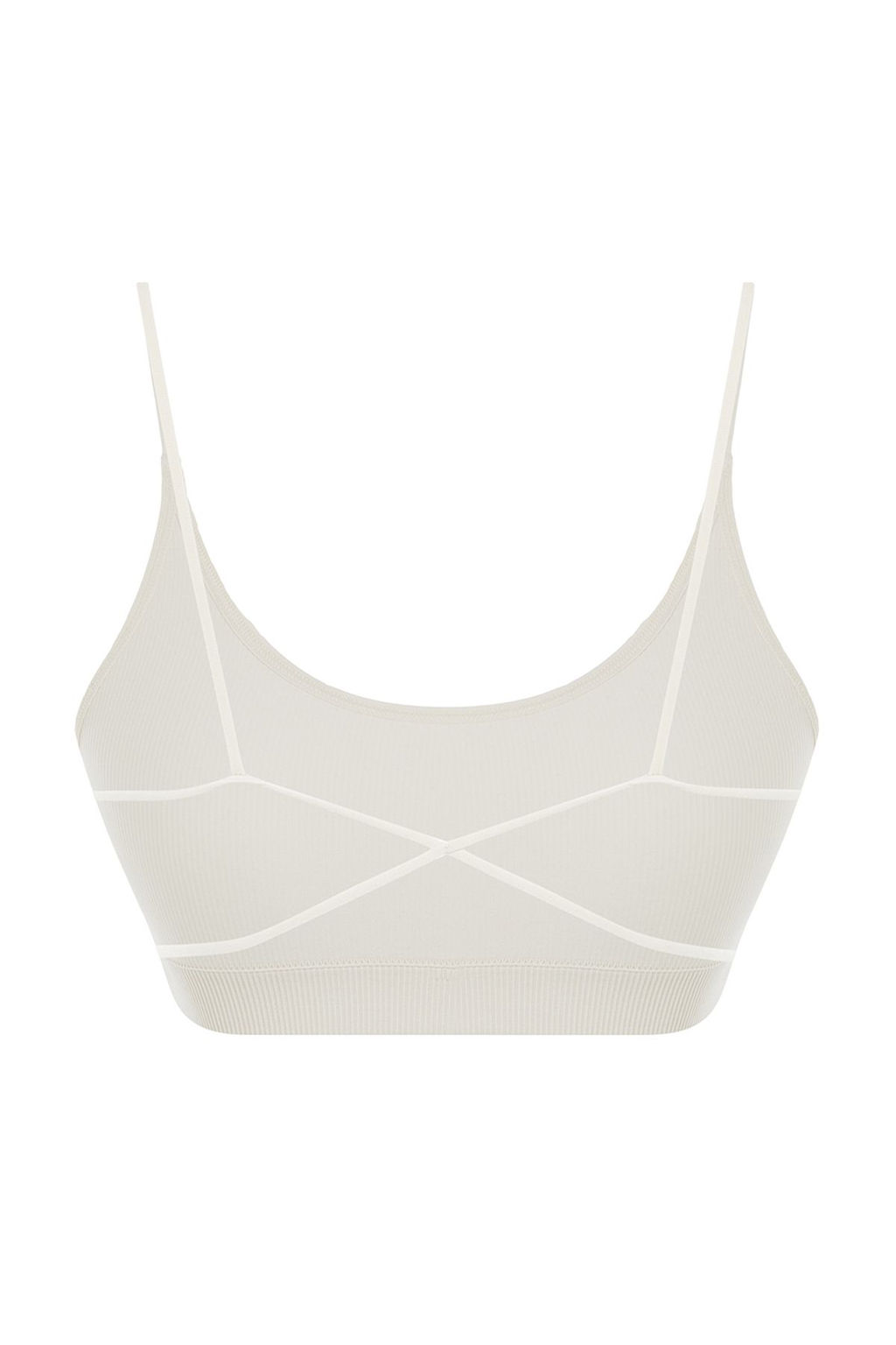 TRENDYOLMILLA Siyah Seamless/Dikissiz Ip Ask?l? S?rt Detayl? Balensiz Kaps?z Bralette Orme Sutyen THMAW23SU00130  фото 45