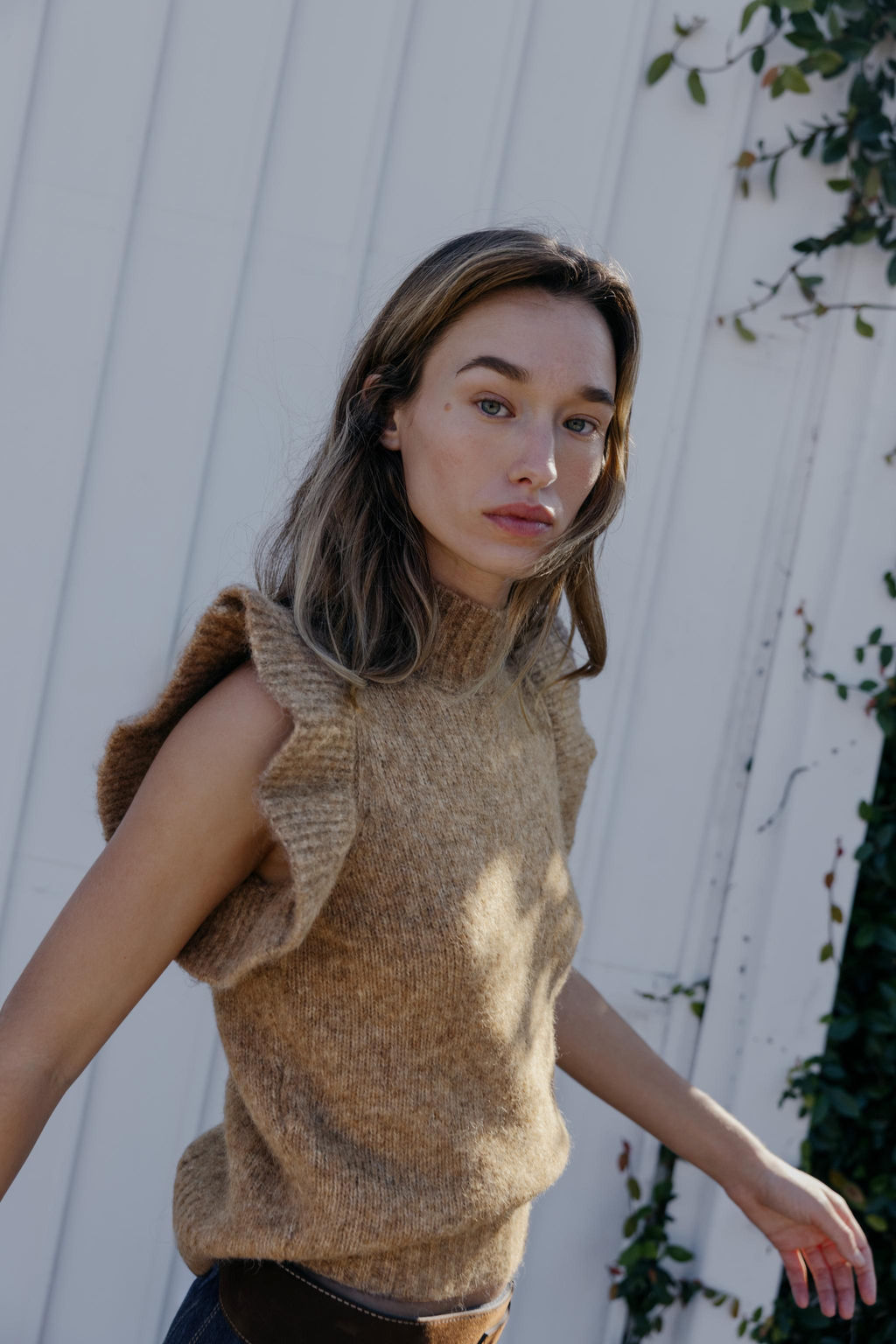 WOOL TOP WITH RUFFLES - Zara фото 16