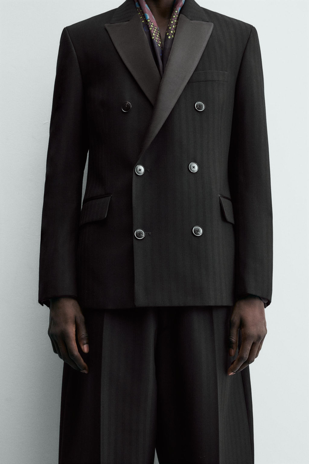 LIMITED EDITION DOUBLE-BREASTED SUIT BLAZER - Zara фото 5