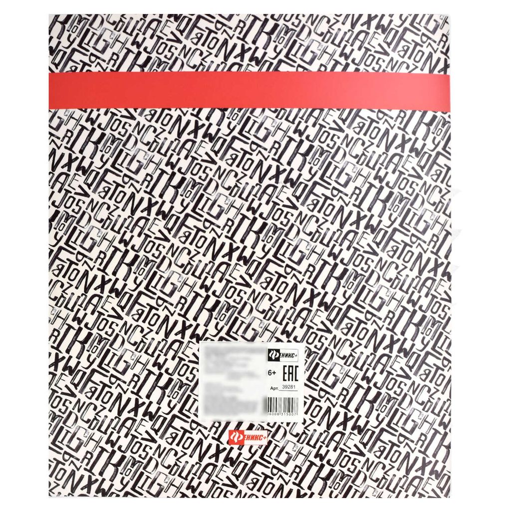 Портфолио универсальное арт.39281 ФАКТУРА ШРИФТ - Феникс+ фото 8