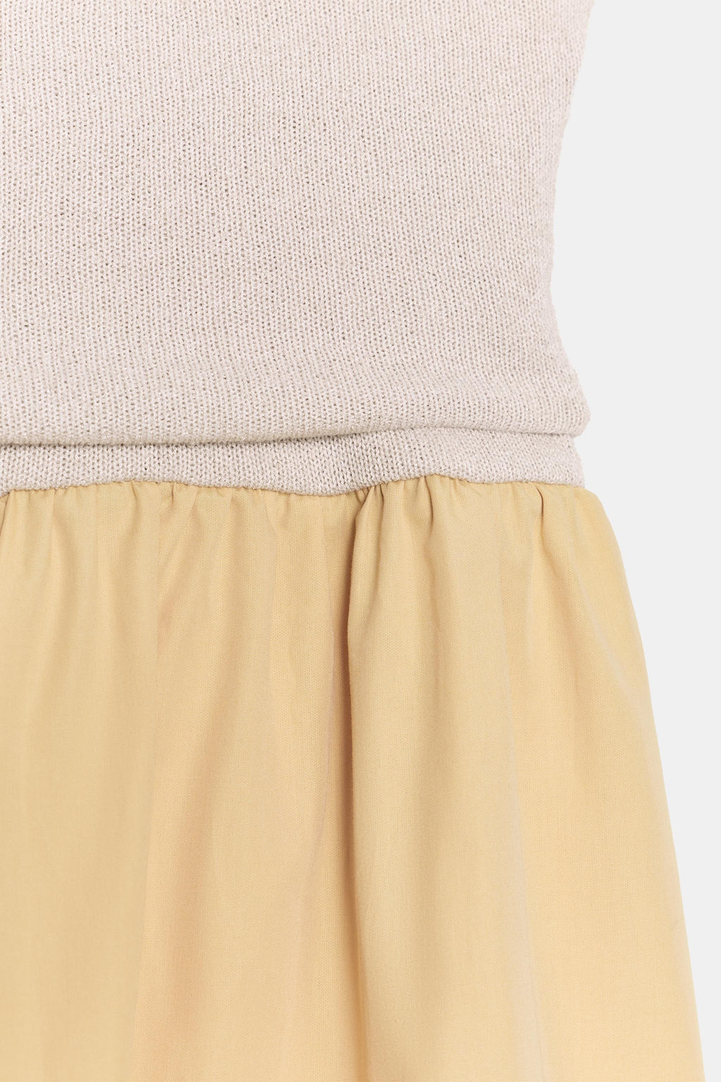 FALDA COMBINADA FAJ?N / Crudo/Amarillo - Zara фото 5