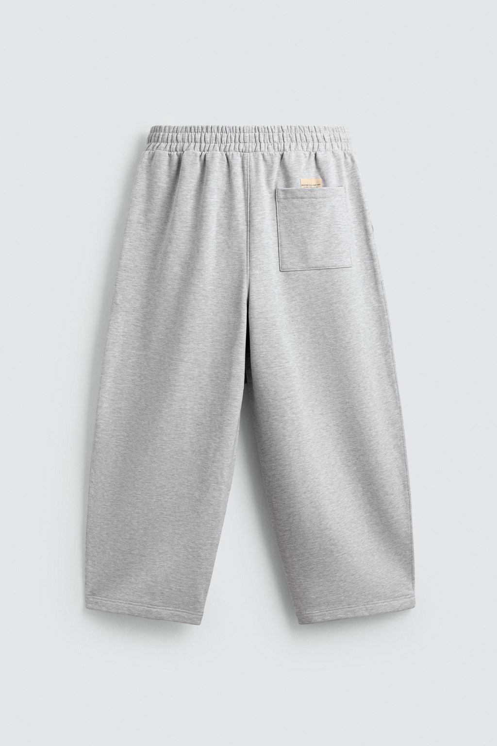 PANTAL?N JOGGER BALLOON FIT PARCHE / Gris vigor? - Zara фото 7