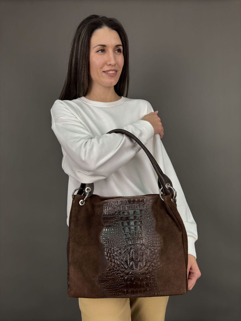 Cумка женская из телячьей кожи