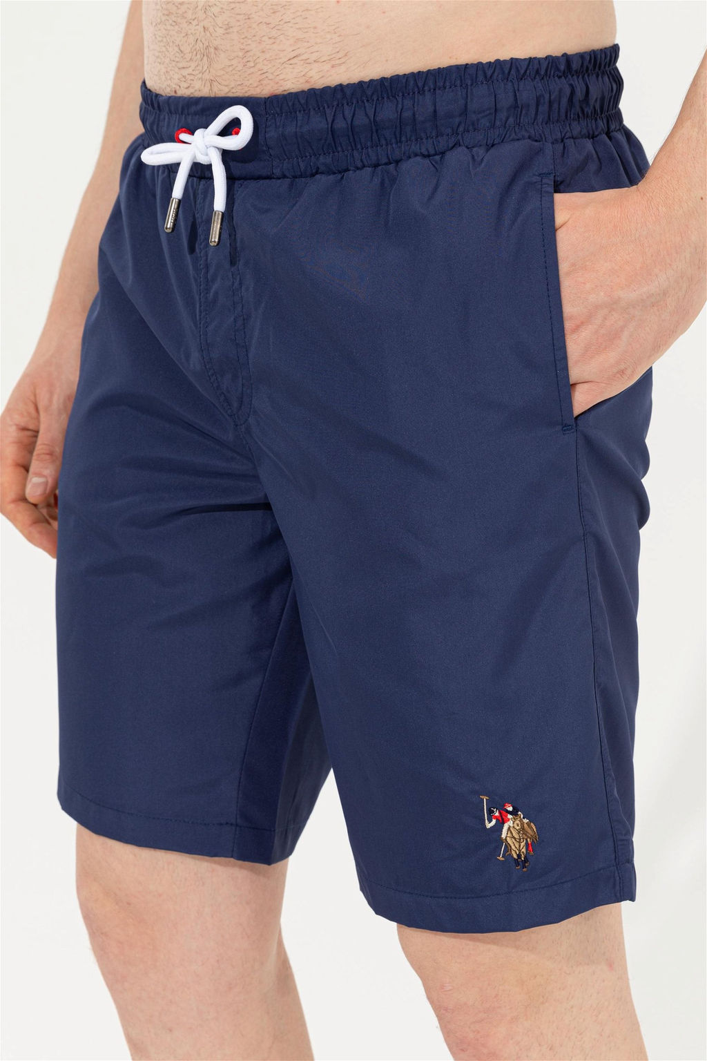 U. S. Polo Assn / Мужские темно-синие шорты для плавания - U.s. polo assn фото 4