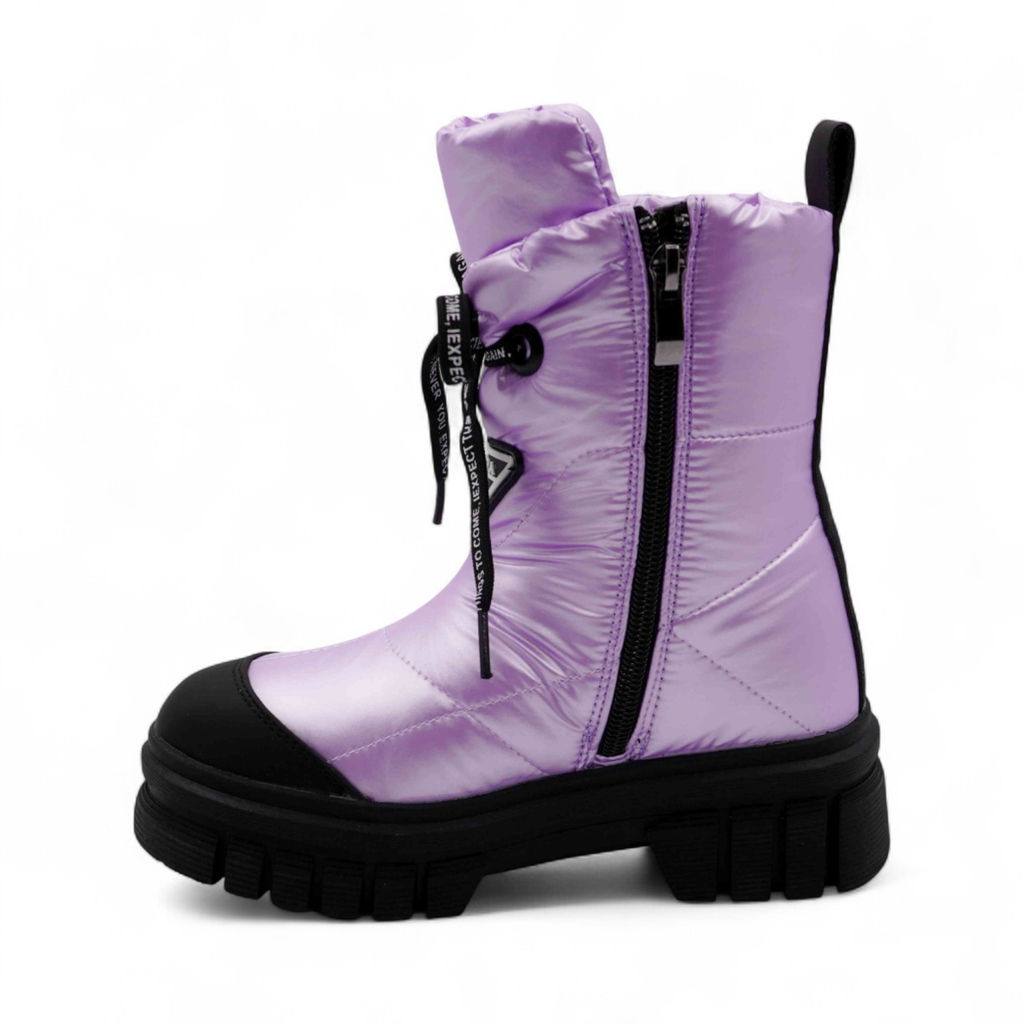 Дутики А5015-17 фиолетовые - BONCY фото 3