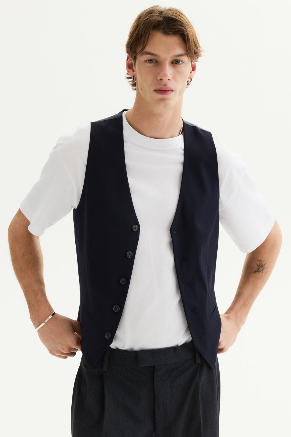 Chaleco de traje Slim Fit - H&m фото 5
