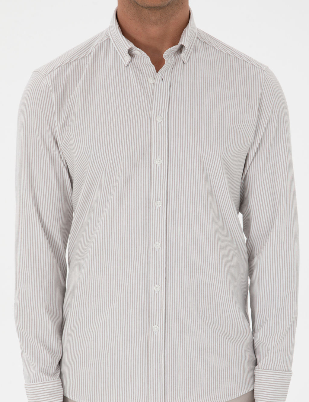 Vizon Slim Fit _izgili Slim Fit G_mlek