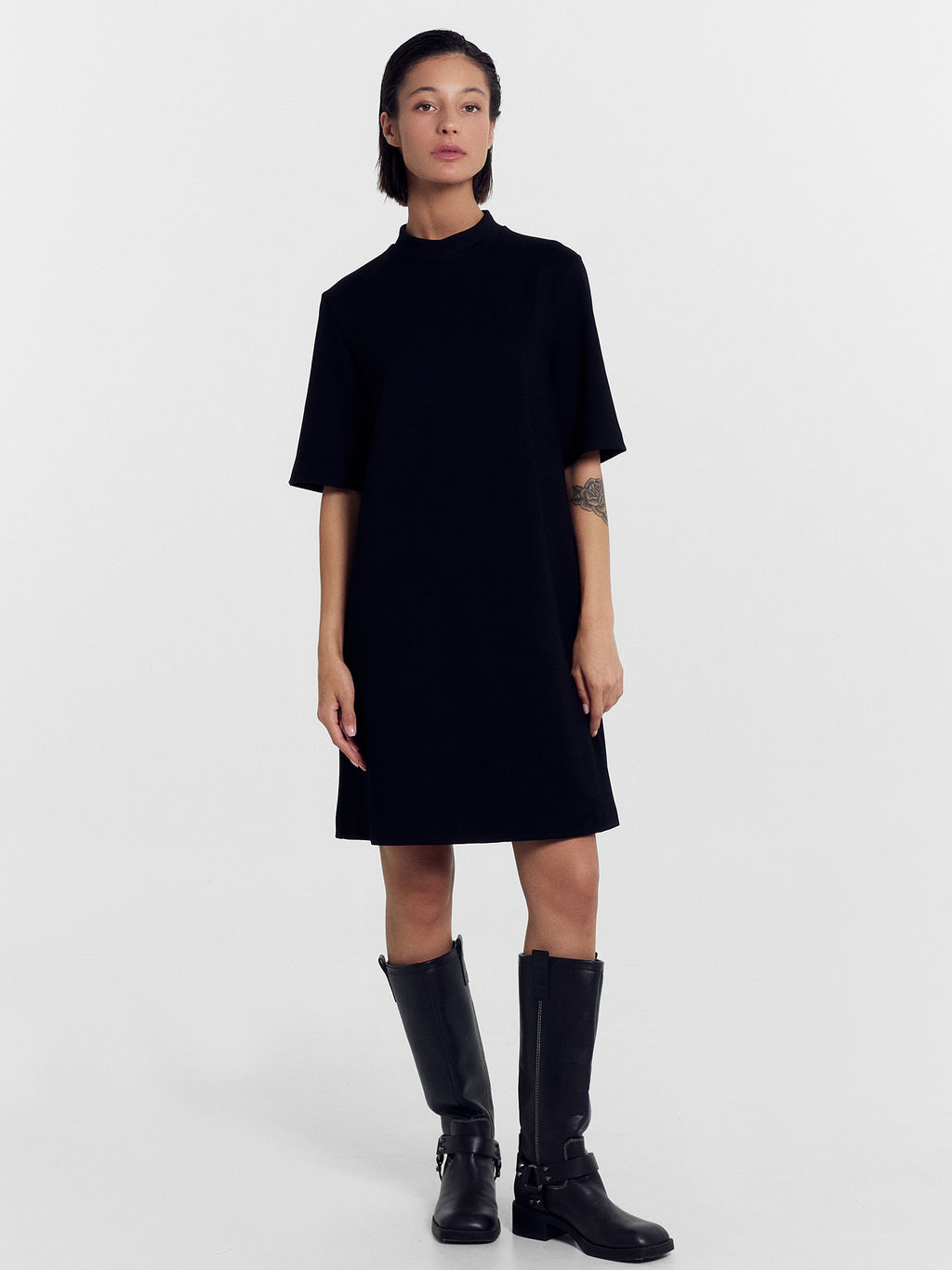 Платье женское в черном цвете черный 152657 - Mark formelle фото 3