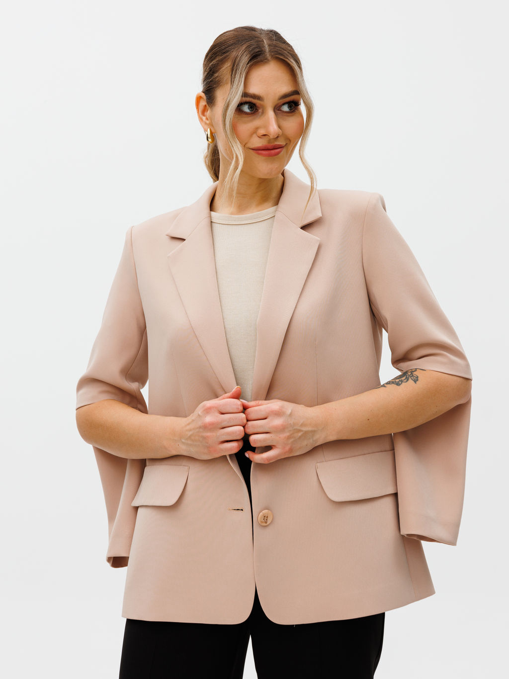 Костюм из жакета и брюк. - Gizart фото 7