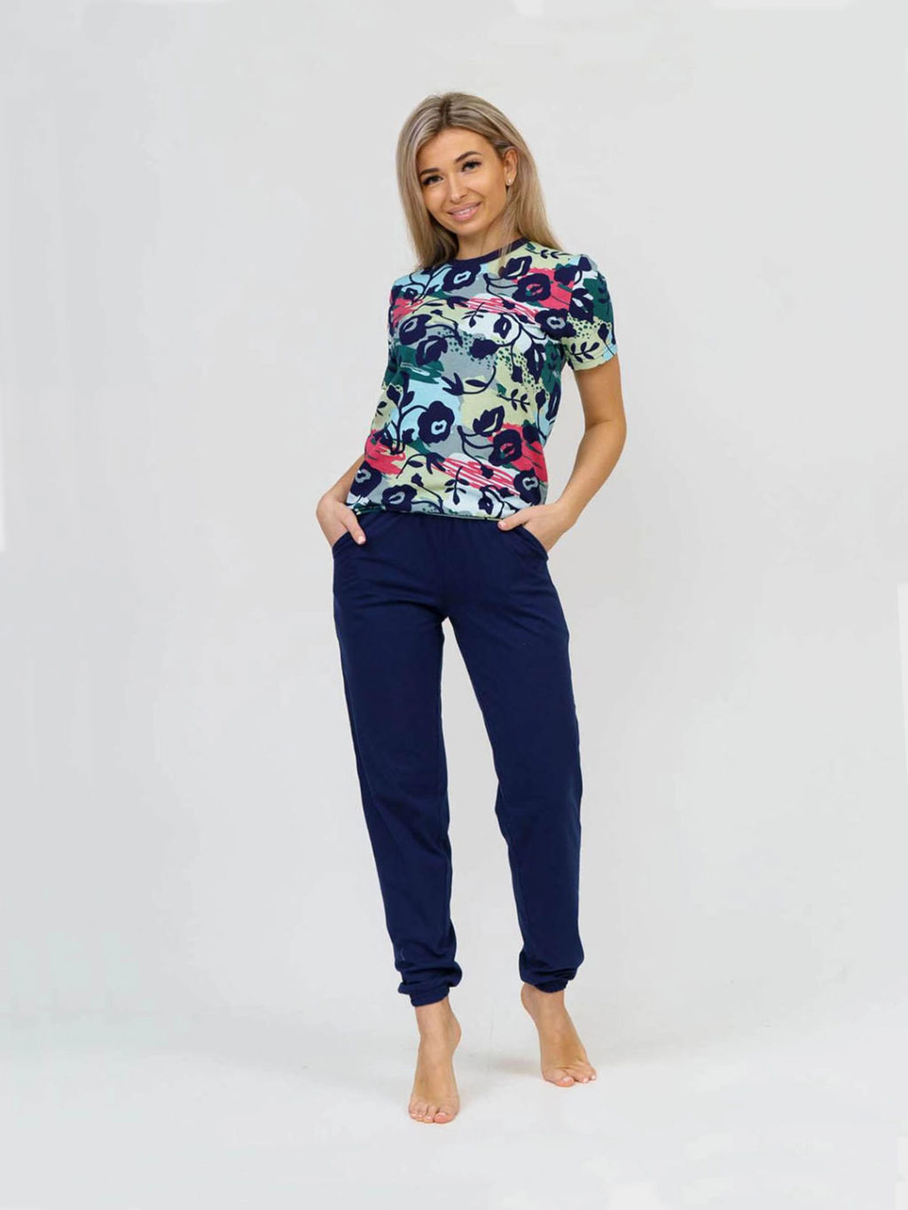 Костюм женский, цвет синий