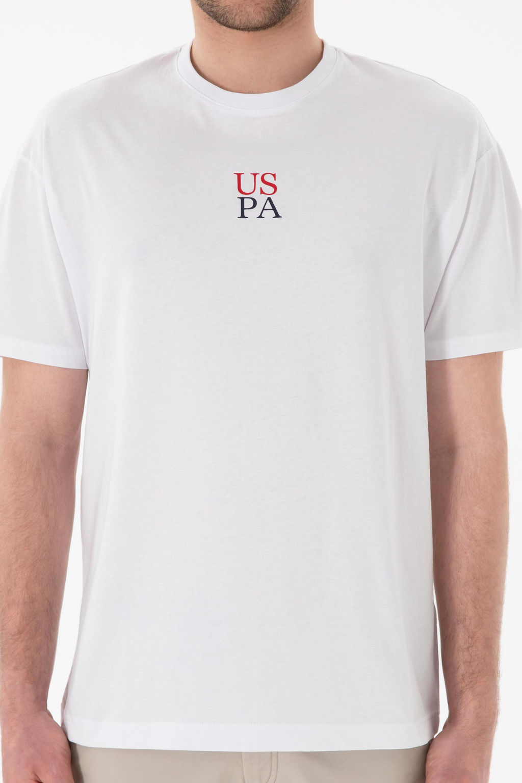 Erkek Comfort Fit Bisiklet Yaka Beyaz Ti__rt Sepette S_rpriz _ndirim - U.s. polo assn фото 7