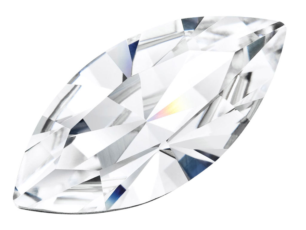 PRECIOSA 435-14-615 страз Crystal 10 х 5 мм стекло 12 шт белый (crystal)