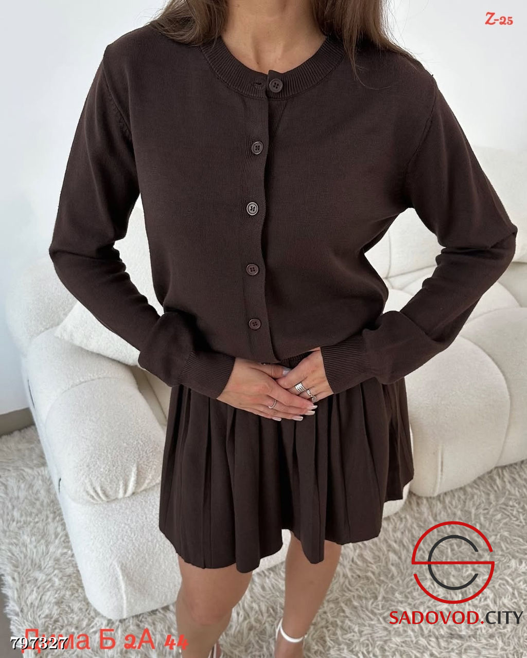 костюм женский кофта + юбка - Bruno фото 3