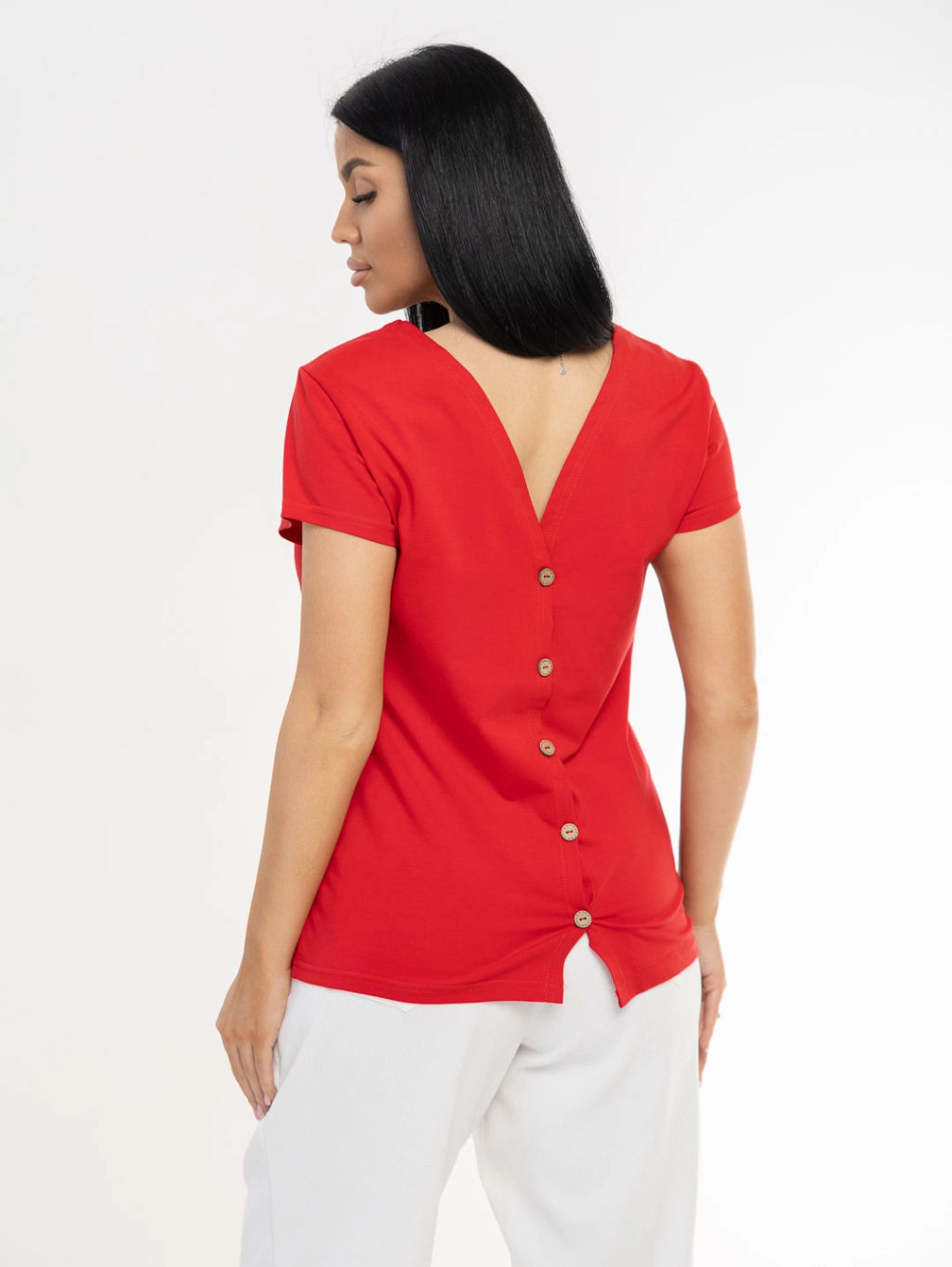 Футболка с пуговками - Барболета фото 75