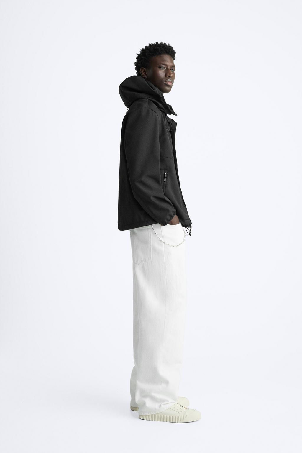 HOODED TECHNICAL JACKET - Zara фото 4