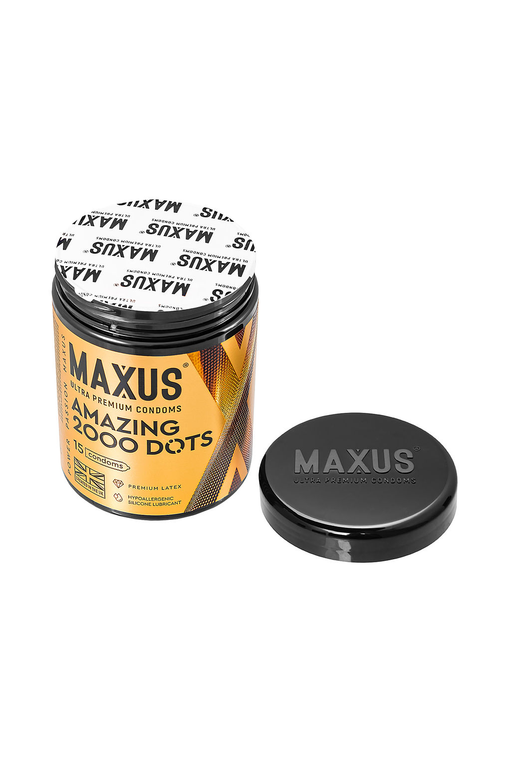 Презервативы Maxus Amazing, латекс,текстурированные 15 шт.