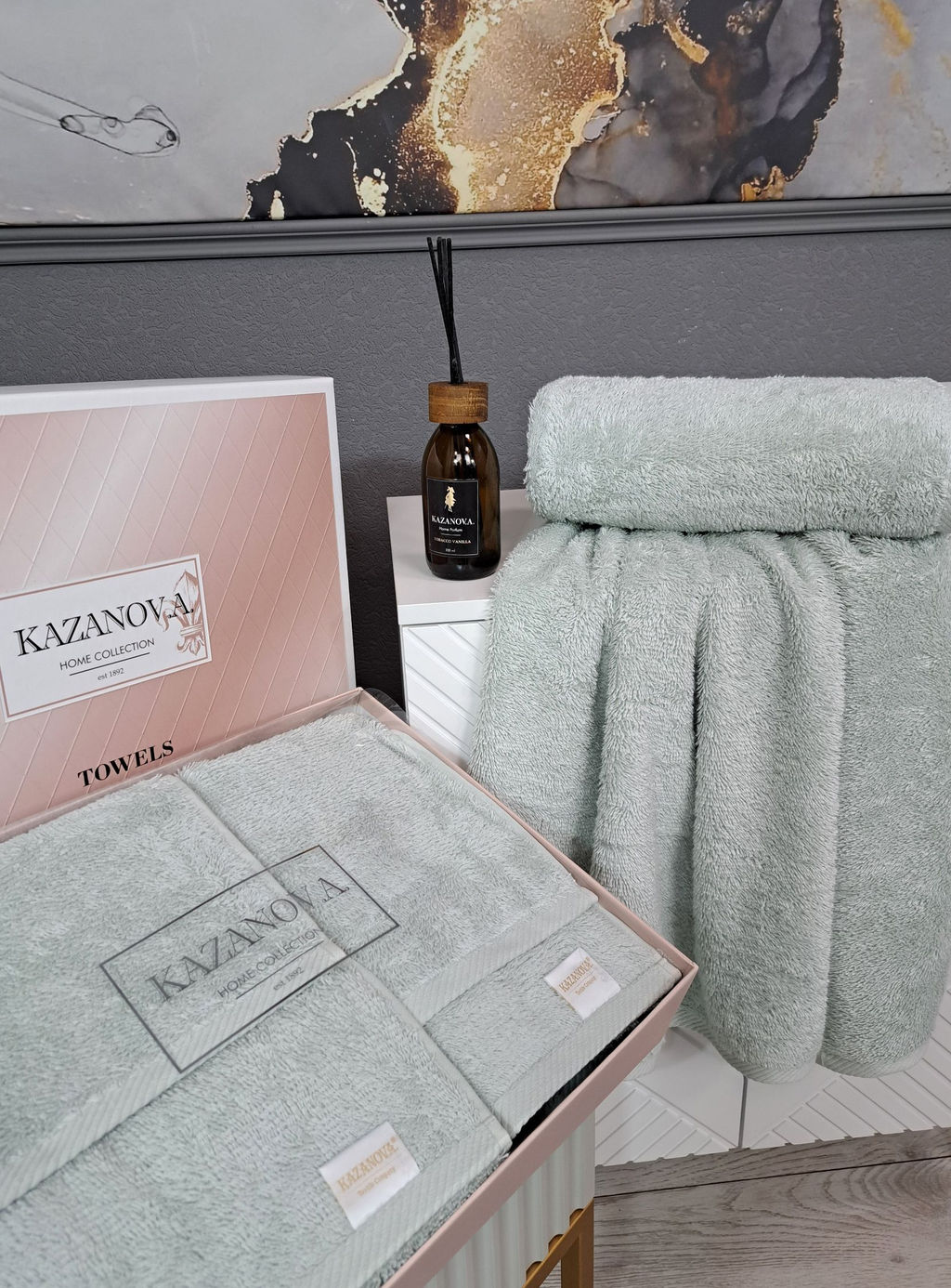 Полотенце Teddy (мави) - Kazanov.a. фото 4