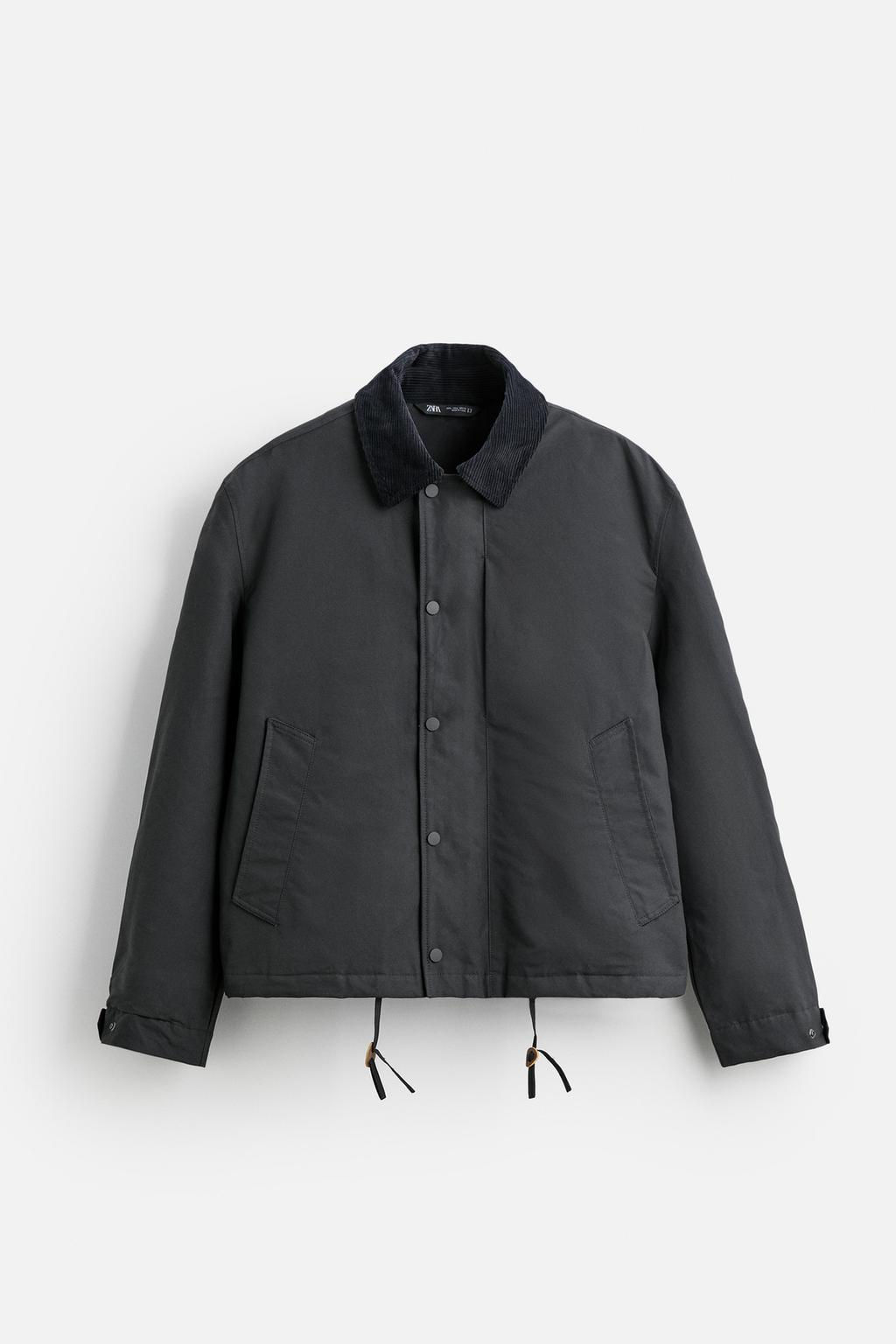 MATCHING COLLAR JACKET - Zara фото 7