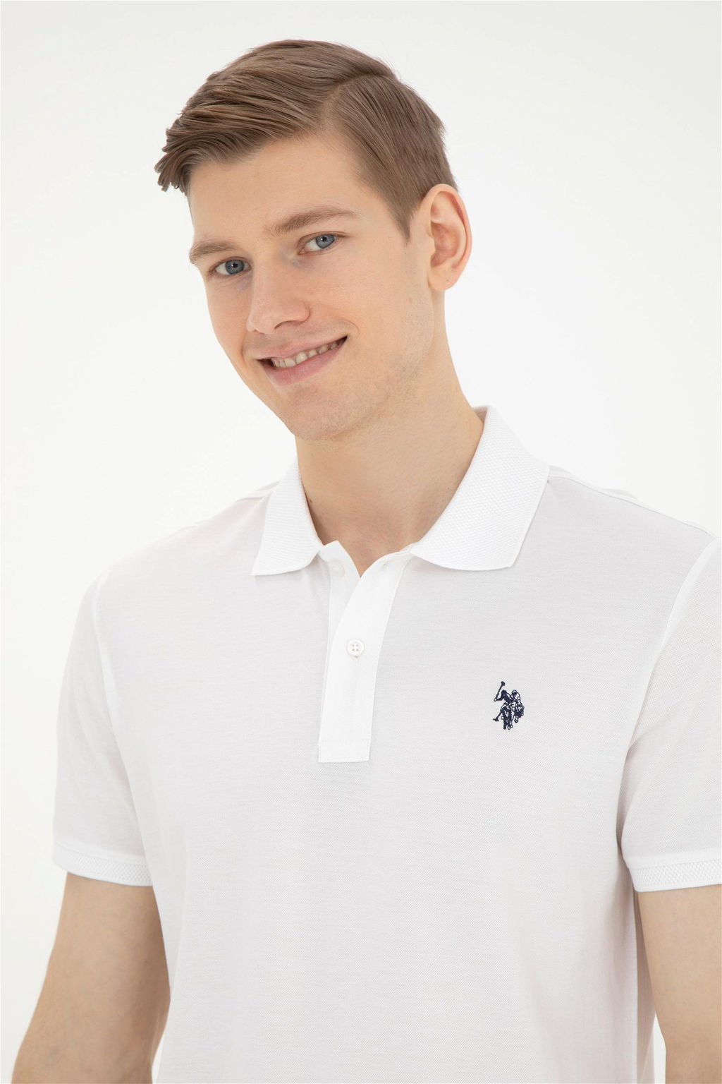 Мужская белая футболка - U.s. polo assn фото 2