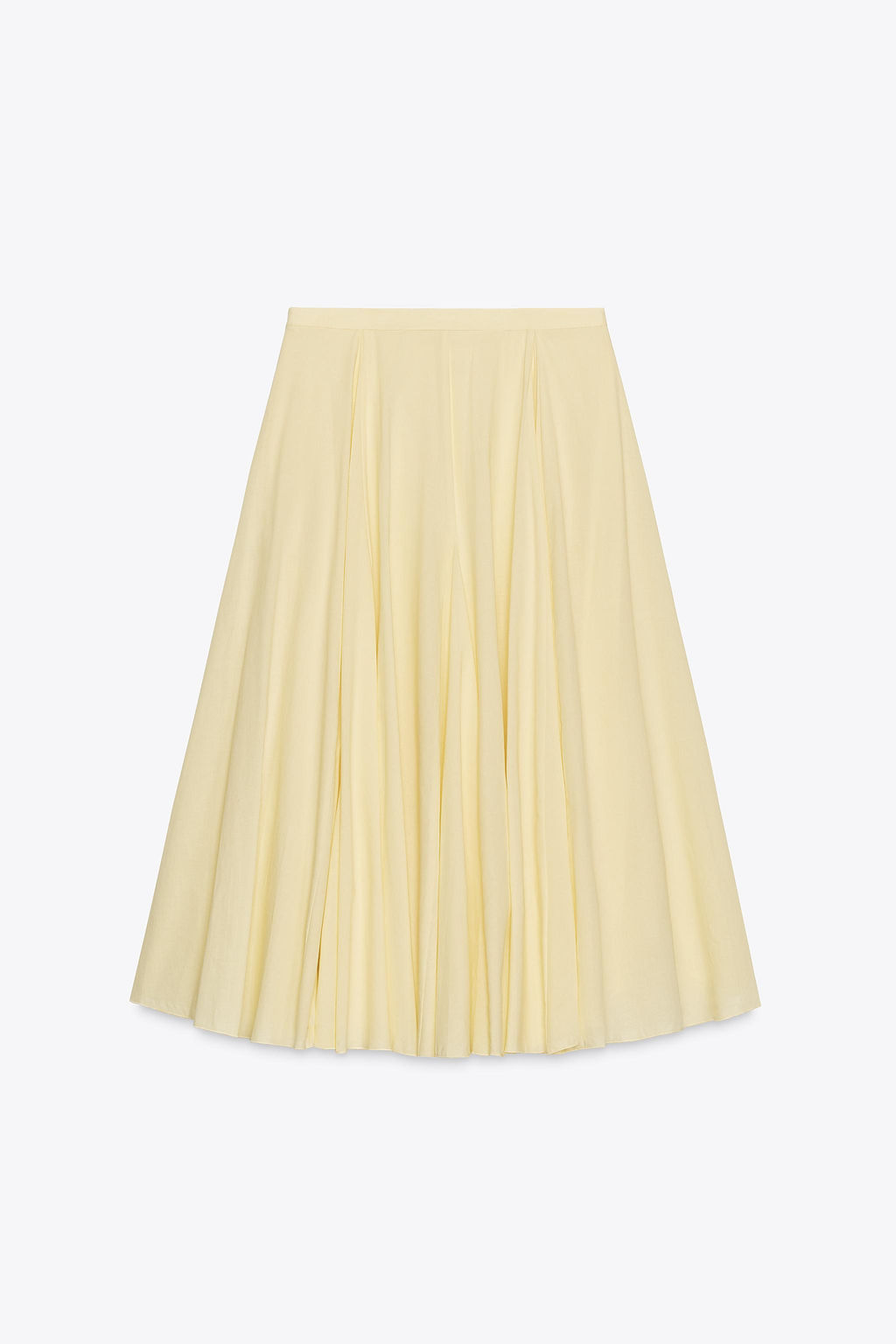 ZW COLLECTION FLARED MIDI SKIRT - Zara фото 7