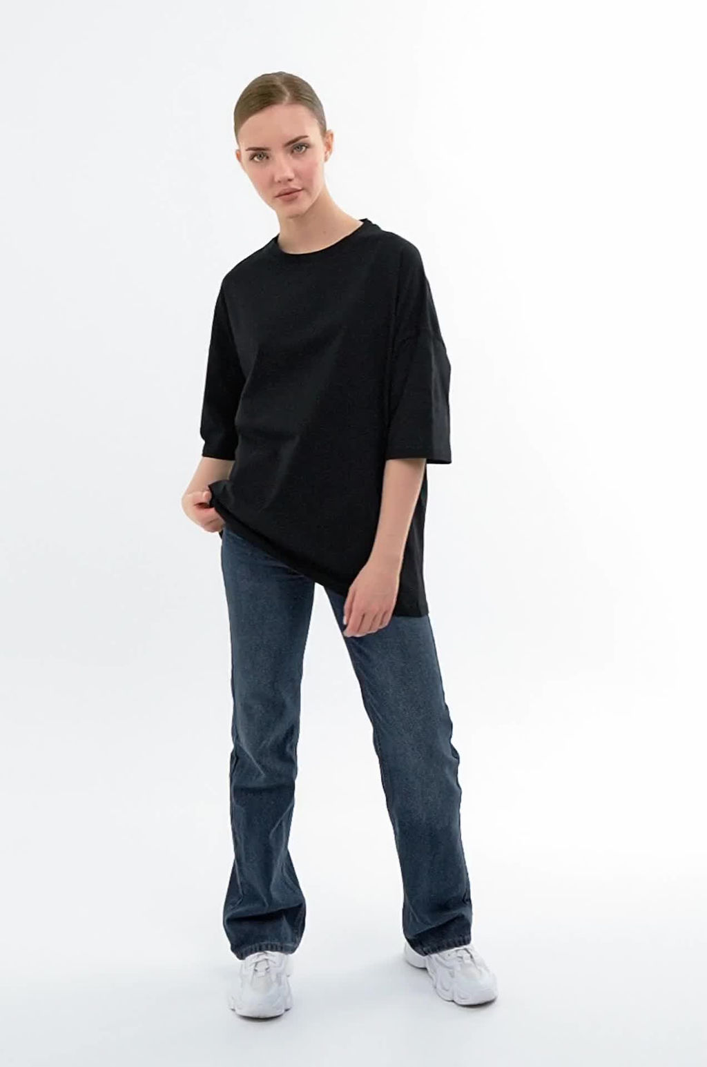 Футболка унисекс оверсайз Happy Fox фото 2