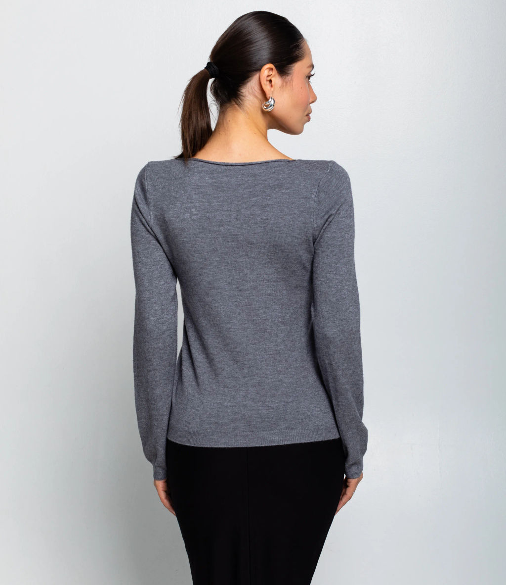 Джемпер #КТ978 (1), серый