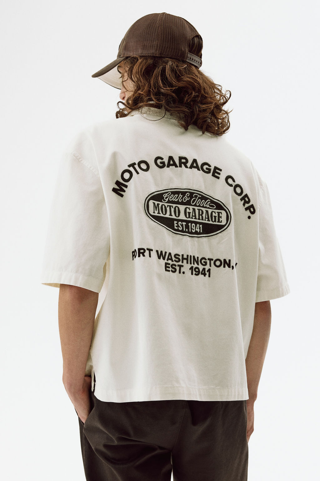 Camisa cargo de manga corta Relaxed Fit - H&m фото 8