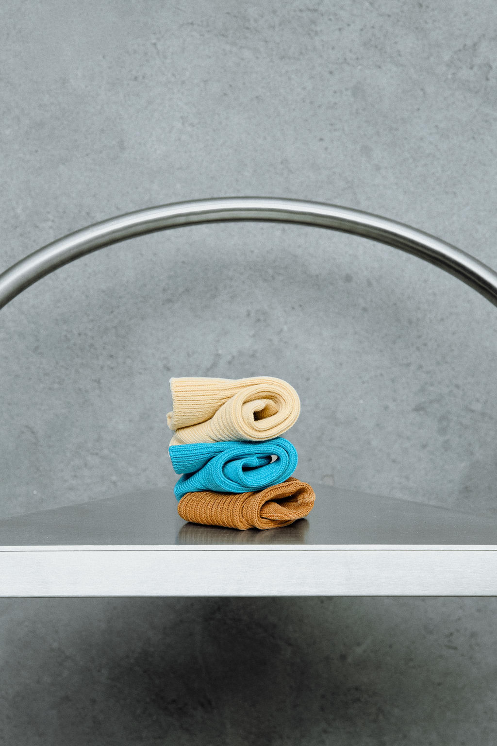 STORIESZ - PACK TRES CALCETINES ALTOS RIB CON ALGOD?N / Multicolor - Zara фото 5