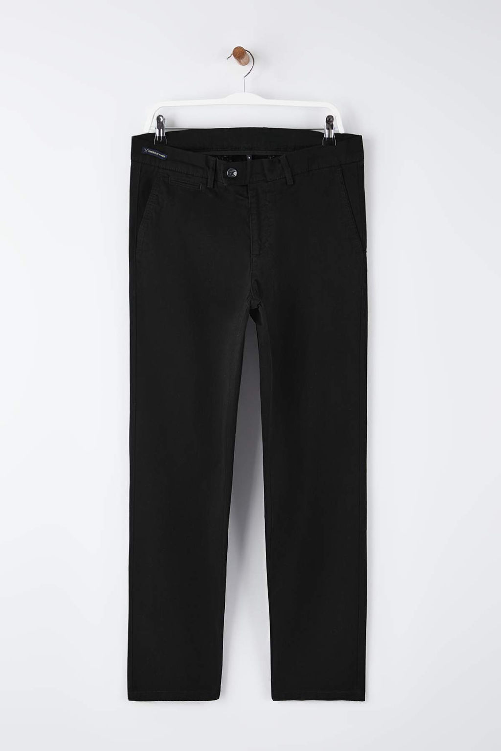 Siyah Erkek Dokuma Esnek Kumas Pantolon TMNAW26PL00033