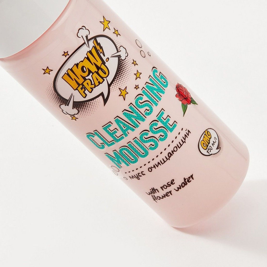 WOW FRAU! Очищающий мусс для лица / Cleansing Mousse, 150 мл  фото 2