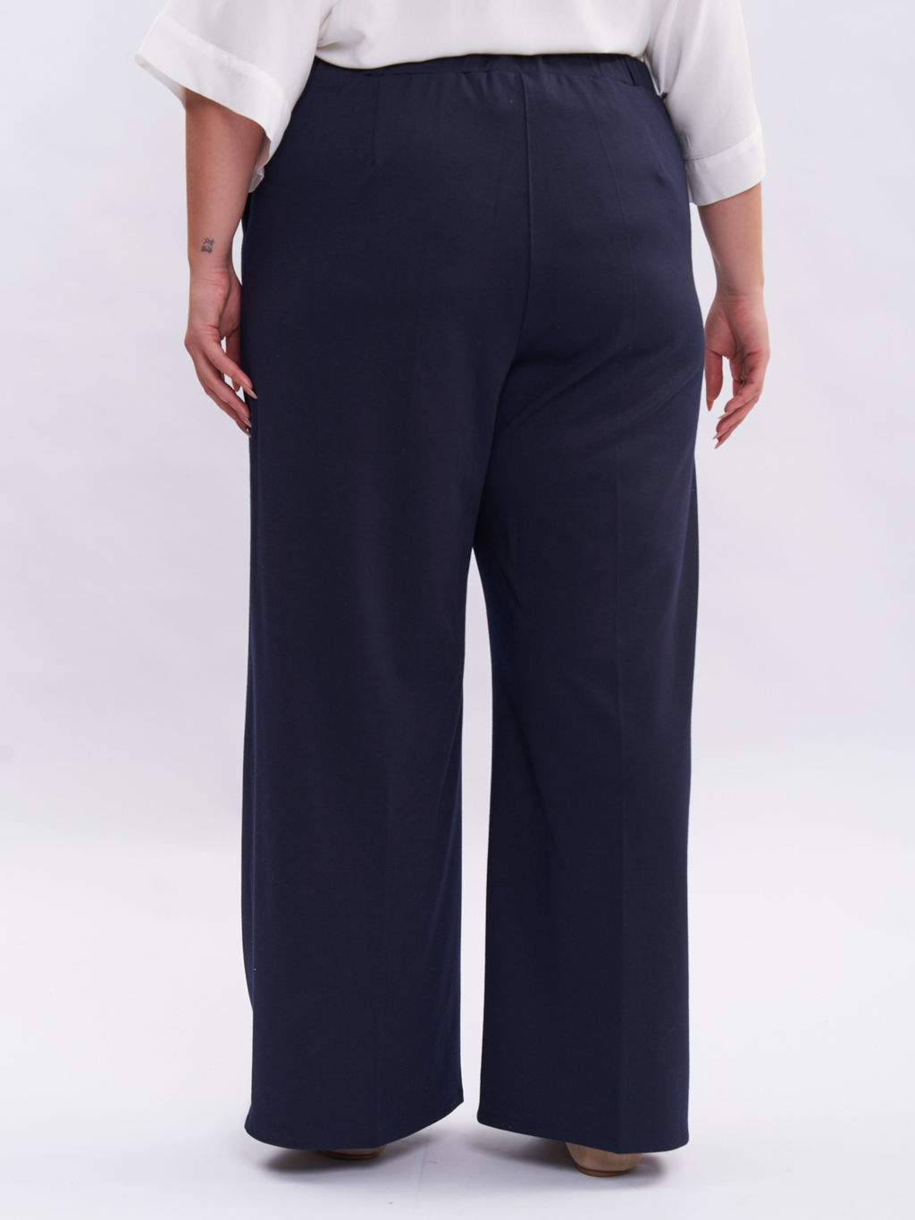 Брюки из плотного трикотажа BB23006DBL05