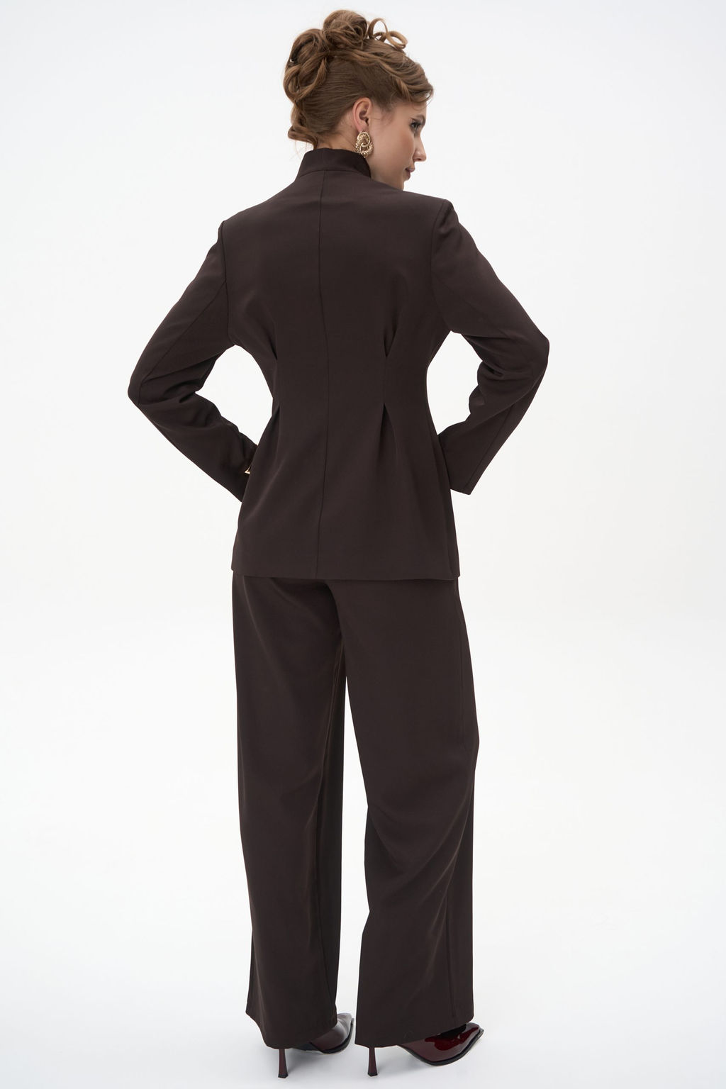 Пиджак Тайрис (шоколадный) - Эльза фото 11