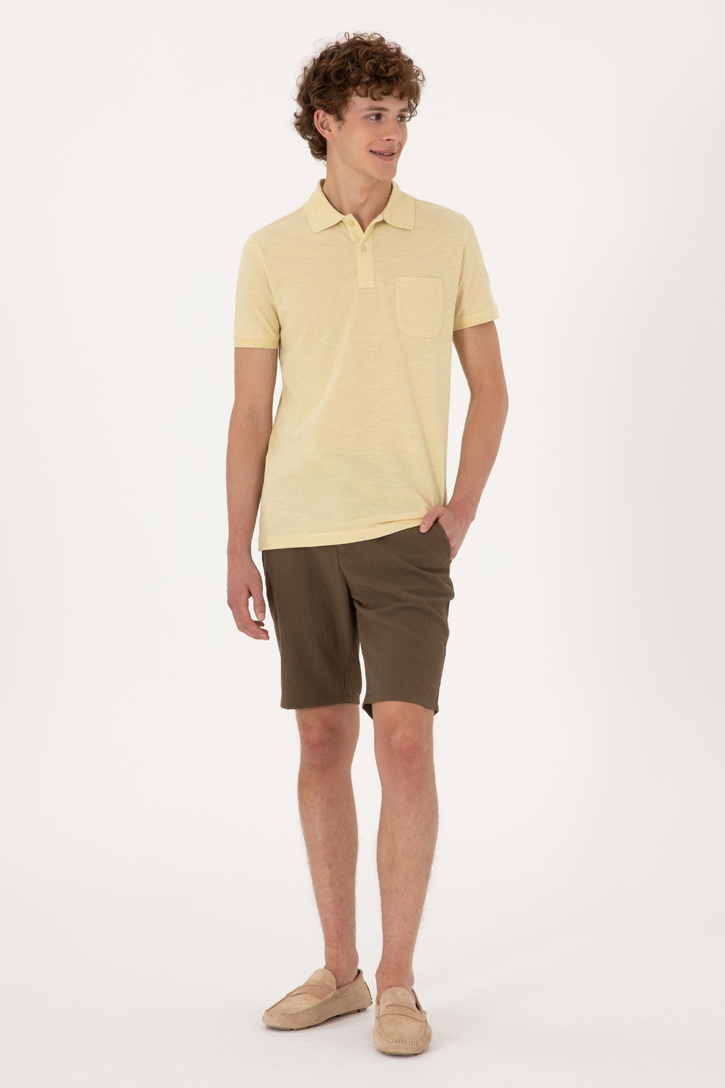 Erkek A__k Haki Ti__rt Sepette S_rpriz _ndirim - U.s. polo assn фото 4