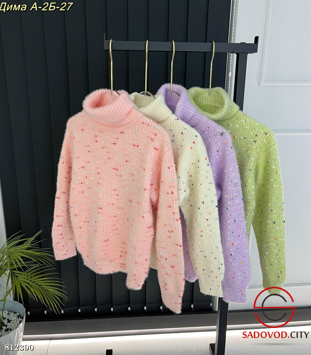 Кофта для девочки с высоким горлом - Bruno фото 5