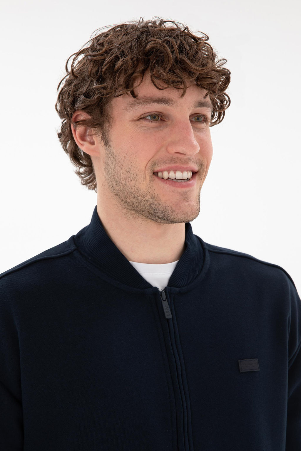 Мужская темно -синяя толстовка Неожиданная скидка в корзине - U.s. polo assn фото 2