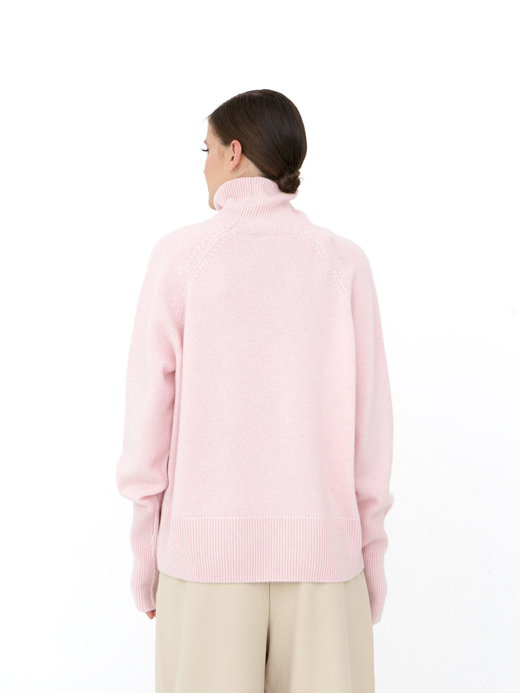 Джемпер кашемировый 12150 розовый