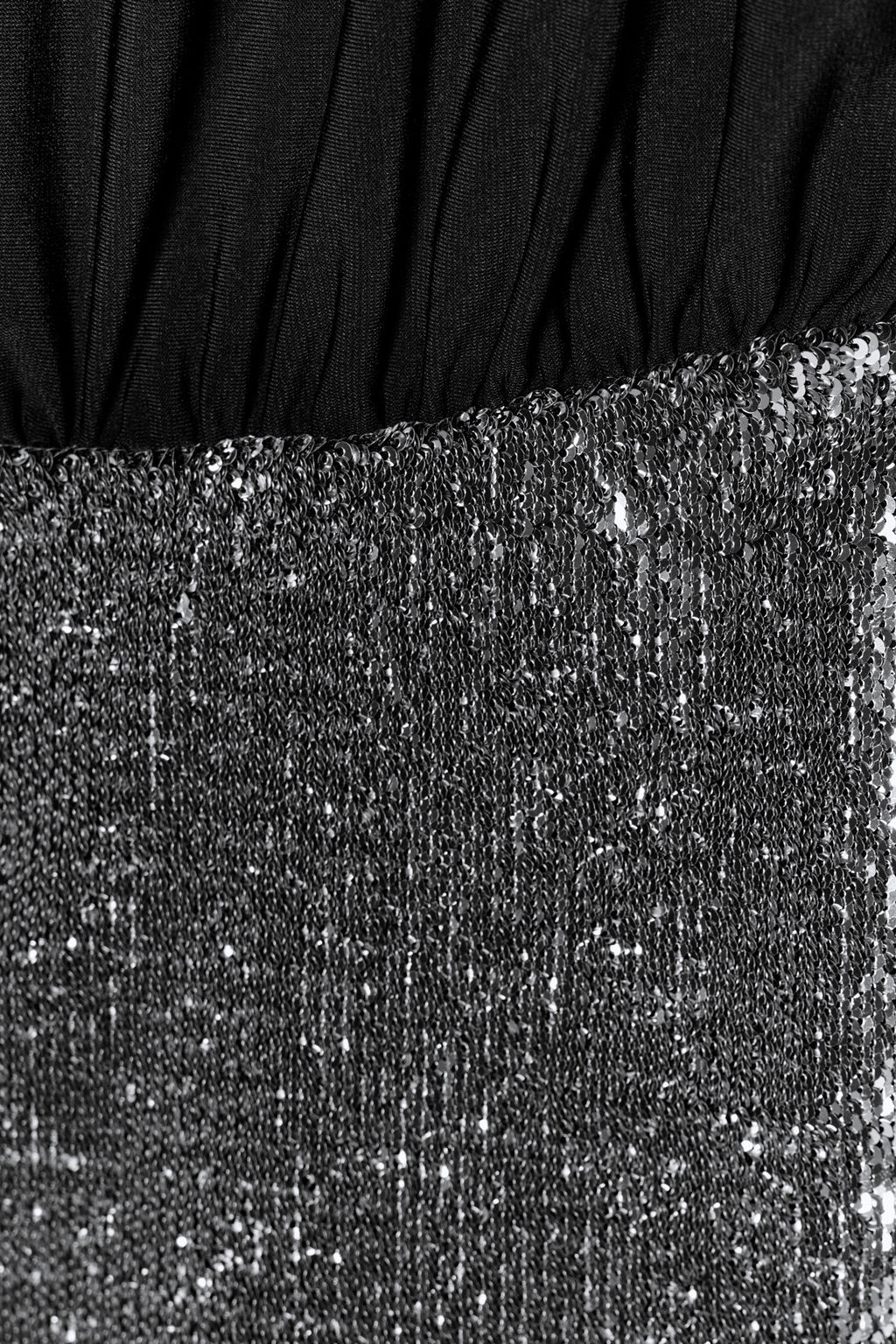 SHORT DRESS WITH CONTRAST SEQUINS - Zara фото 4