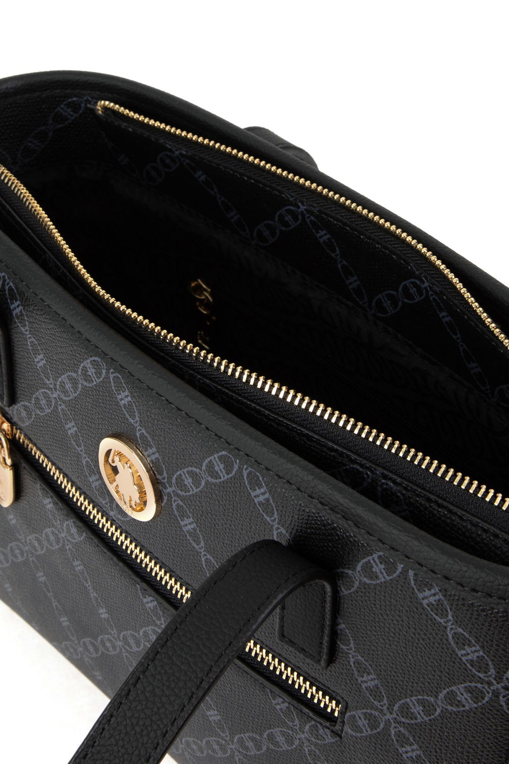 Женская черная сумка через плечо Неожиданная скидка в корзине - U.s. polo assn фото 6