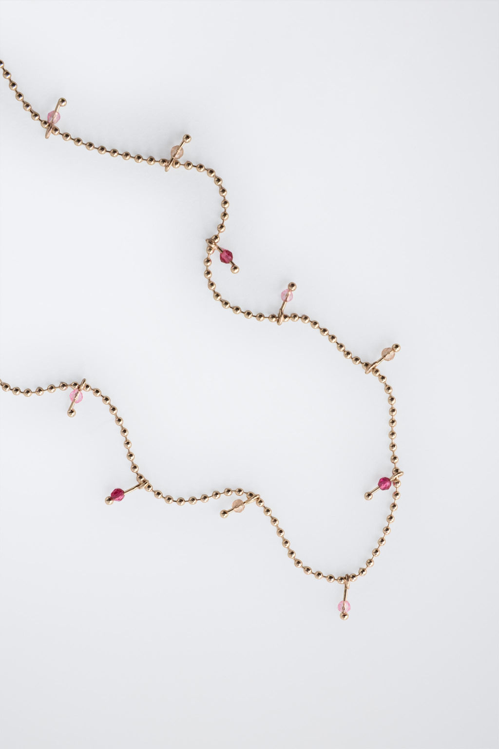 PACK OF TWO CROISSANT PENDANT NECKLACES - Zara фото 7