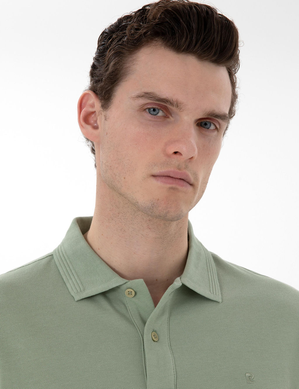 _a_la Ye_ili Slim Fit K_vr_lmaz Polo Yaka Basic Ti__rt - Pierre cardin фото 2
